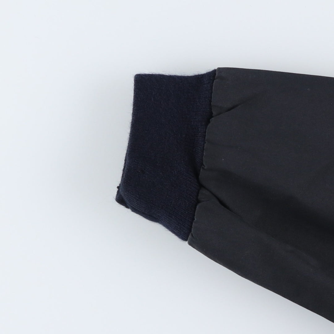 90'S Windbreaker Derby Jacket Cup Shoulder Jacket Men's Size L (Equivalent) Vintage polyester black type Vintage Second Hand