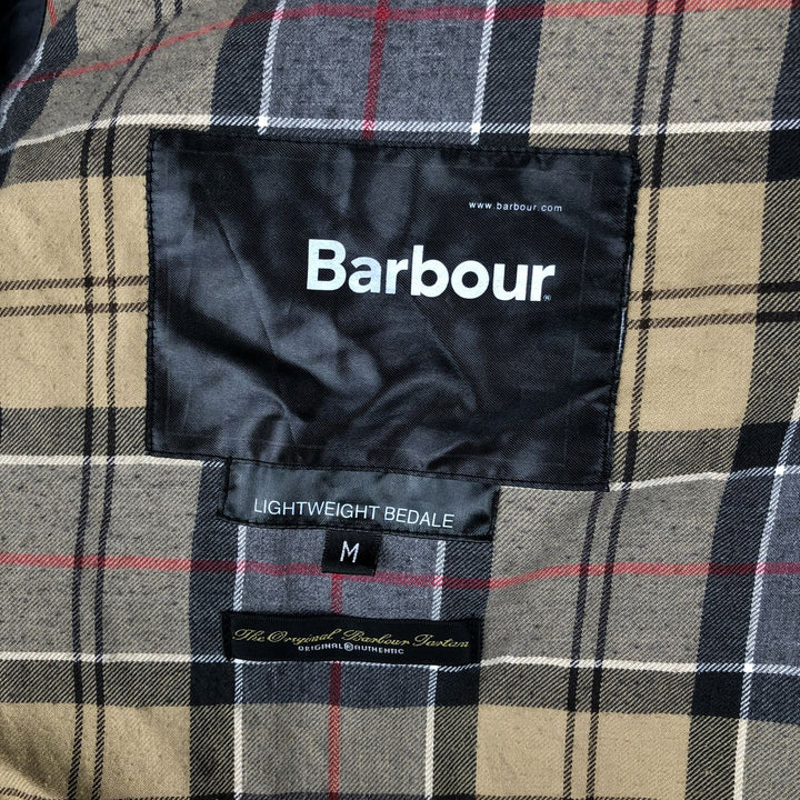 Barbour Lightweight Bedale Cotton Jacket, Men's Size M cotton Beige type Vintage Second Hand