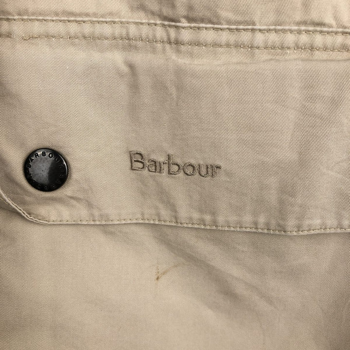 Barbour Lightweight Bedale Cotton Jacket, Men's Size M cotton Beige type Vintage Second Hand