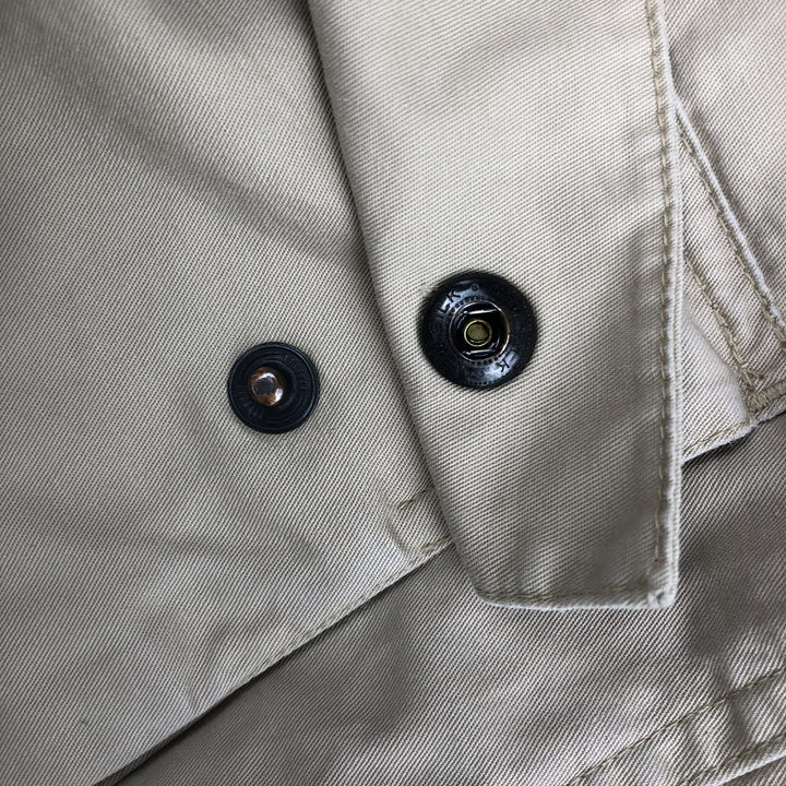 Barbour Lightweight Bedale Cotton Jacket, Men's Size M cotton Beige type Vintage Second Hand