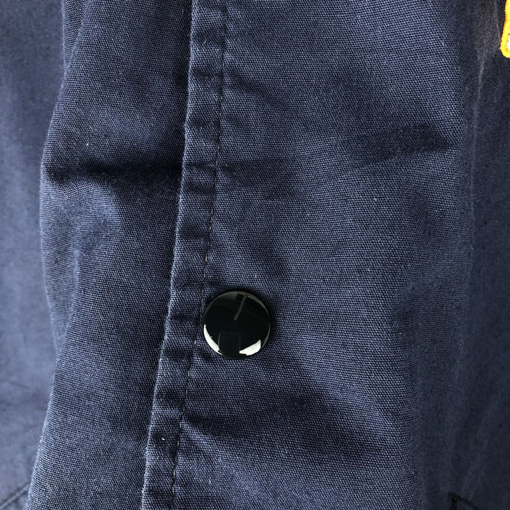 90'S DeLONG Vintage Blouson, Made in USA, Men's Size M unclear navy blue type Vintage Second Hand