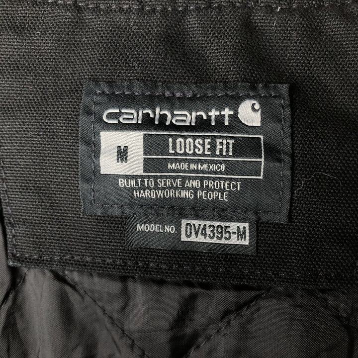 Carhartt Loose Fit Padded Duck Vest (Men's Size M) cotton black type Vintage Second Hand