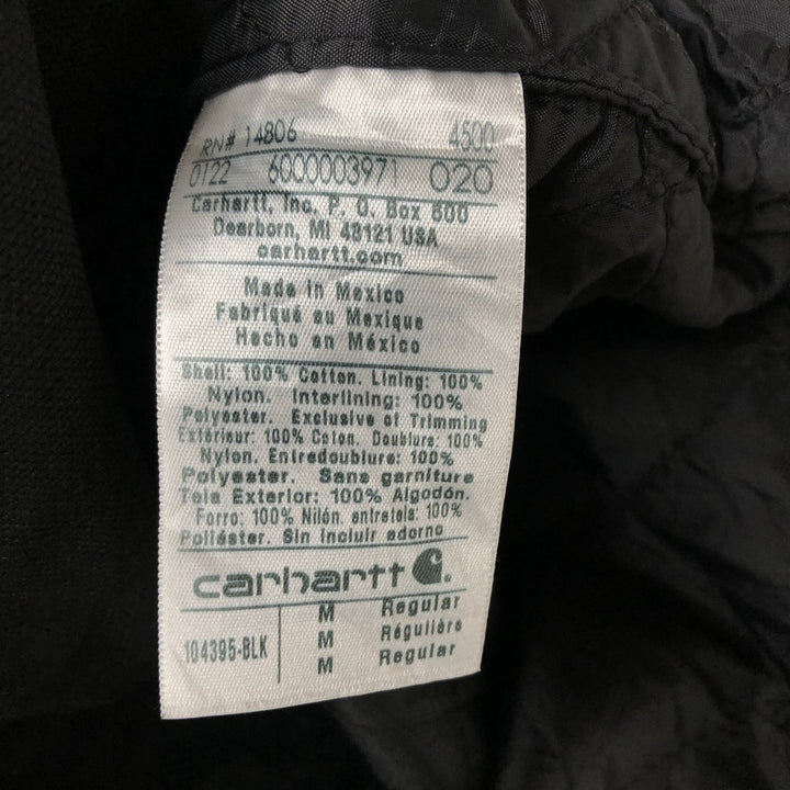 Carhartt Loose Fit Padded Duck Vest (Men's Size M) cotton black type Vintage Second Hand