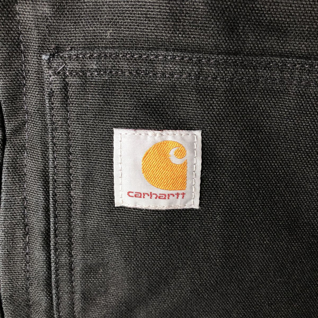 Carhartt Loose Fit Padded Duck Vest (Men's Size M) cotton black type Vintage Second Hand