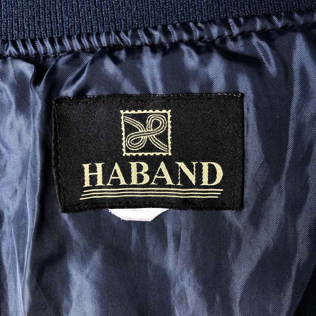 90s-00'S HABAND Derby Jacket, Cup Shoulder, Men's, Size XL, Vintage unclear navy blue type Vintage Second Hand