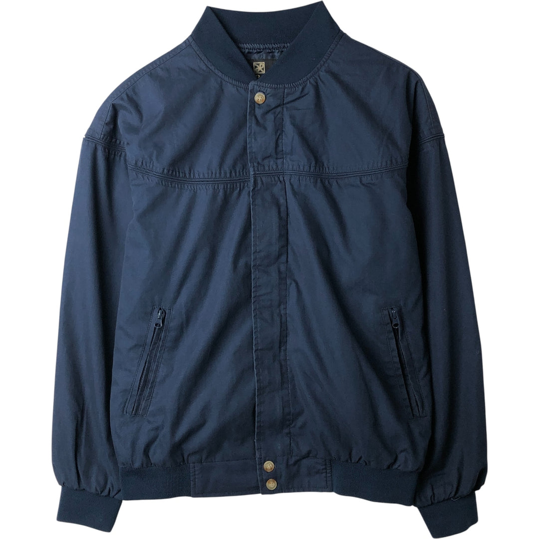 90s-00'S HABAND Derby Jacket, Cup Shoulder, Men's, Size XL, Vintage unclear navy blue type Vintage Second Hand