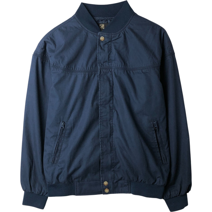 90s-00'S HABAND Derby Jacket, Cup Shoulder, Men's, Size XL, Vintage unclear navy blue type Vintage Second Hand