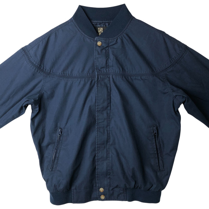90s-00'S HABAND Derby Jacket, Cup Shoulder, Men's, Size XL, Vintage unclear navy blue type Vintage Second Hand