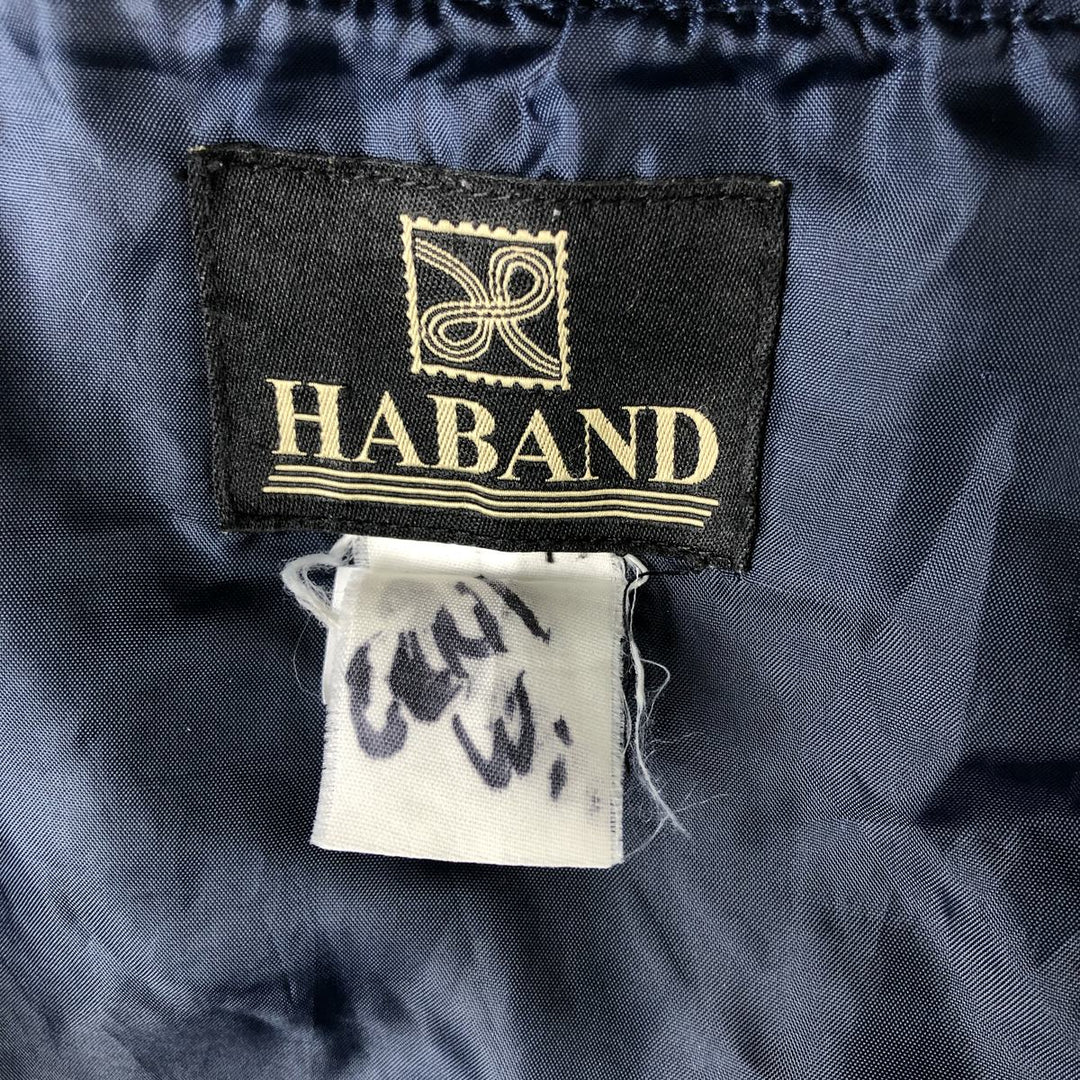 90s-00'S HABAND Derby Jacket, Cup Shoulder, Men's, Size XL, Vintage unclear navy blue type Vintage Second Hand