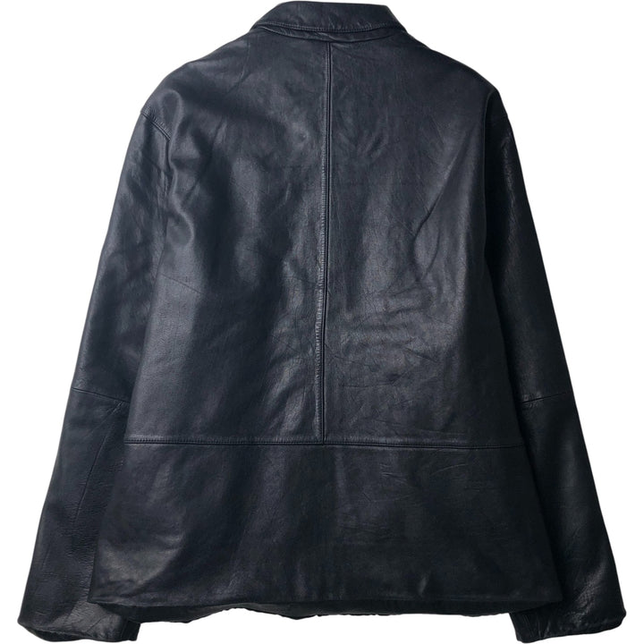 Wilsons Leather Pelle Studio Swing Top Leather Blouson, Men's Size L genuine leather black type Vintage Second Hand
