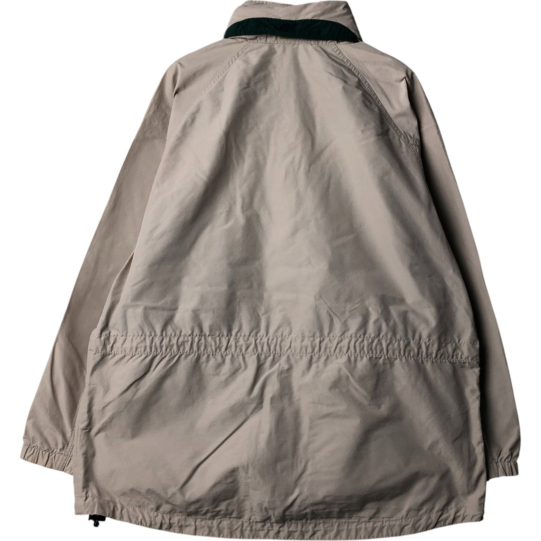 Vintage 90s-00'S Timberland windbreaker, men's size L cotton Beige type Vintage Second Hand