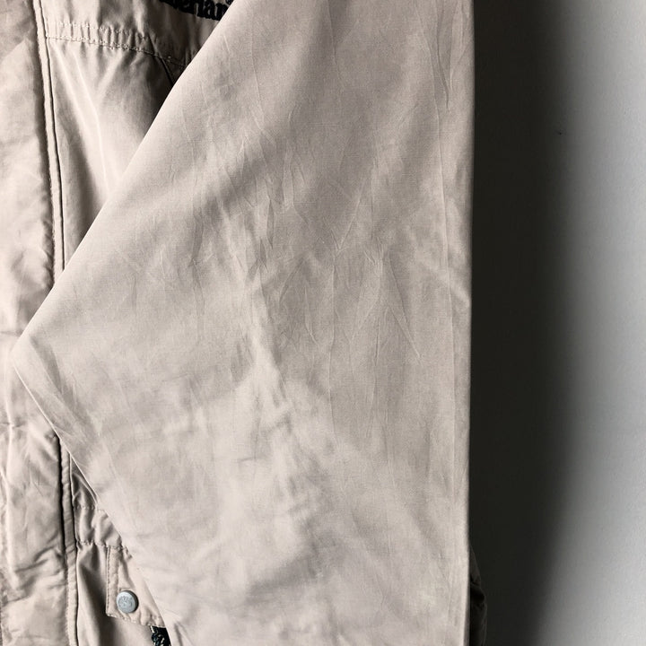 Vintage 90s-00'S Timberland windbreaker, men's size L cotton Beige type Vintage Second Hand