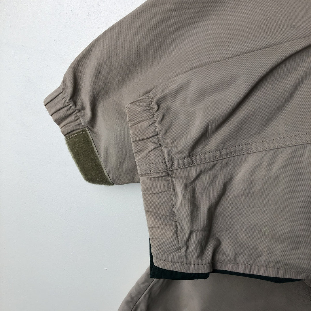 Vintage 90s-00'S Timberland windbreaker, men's size L cotton Beige type Vintage Second Hand