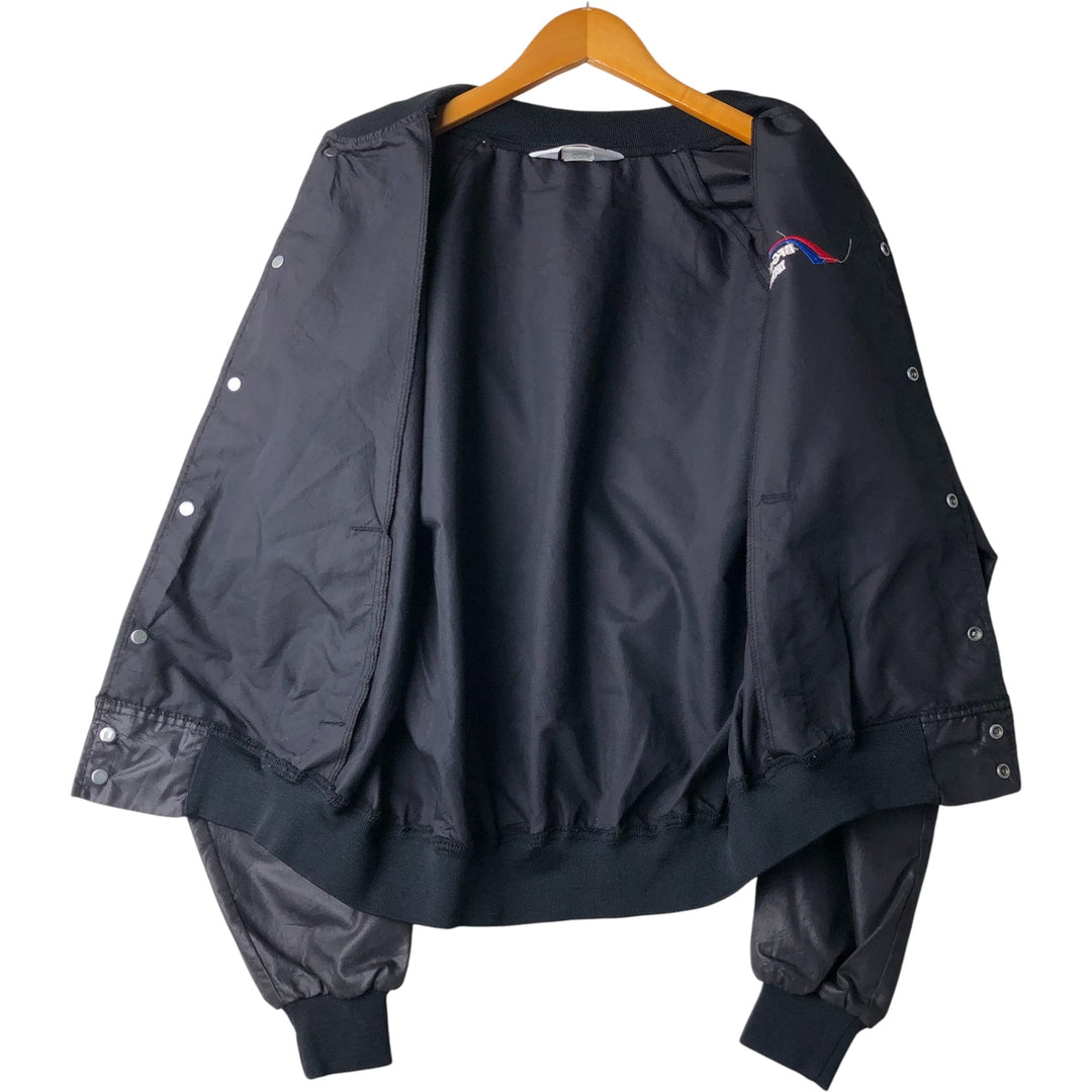 1990'S Vintage BFGoodrich Windbreaker, Made in USA, Men's Size L polyester black type Vintage Second Hand