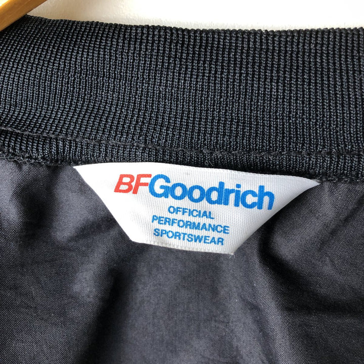 1990'S Vintage BFGoodrich Windbreaker, Made in USA, Men's Size L polyester black type Vintage Second Hand