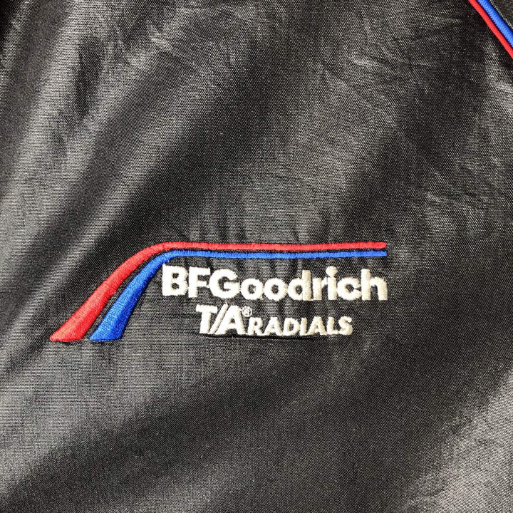 1990'S Vintage BFGoodrich Windbreaker, Made in USA, Men's Size L polyester black type Vintage Second Hand