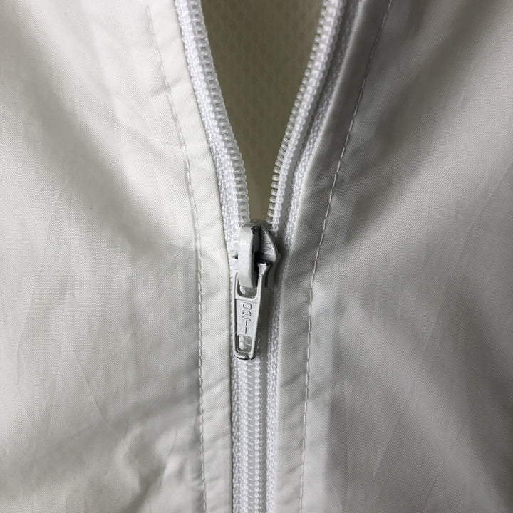 Lacoste nylon jacket, men's size M (approx.) Nylon white type Vintage Second Hand