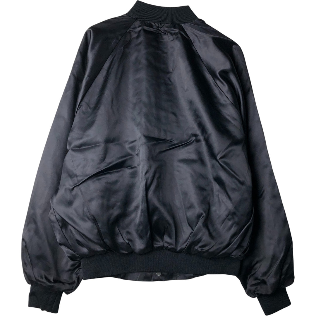 Vintage 90'S AUBURN nylon blouson, made in the USA, size L, men's Nylon black type Vintage Second Hand