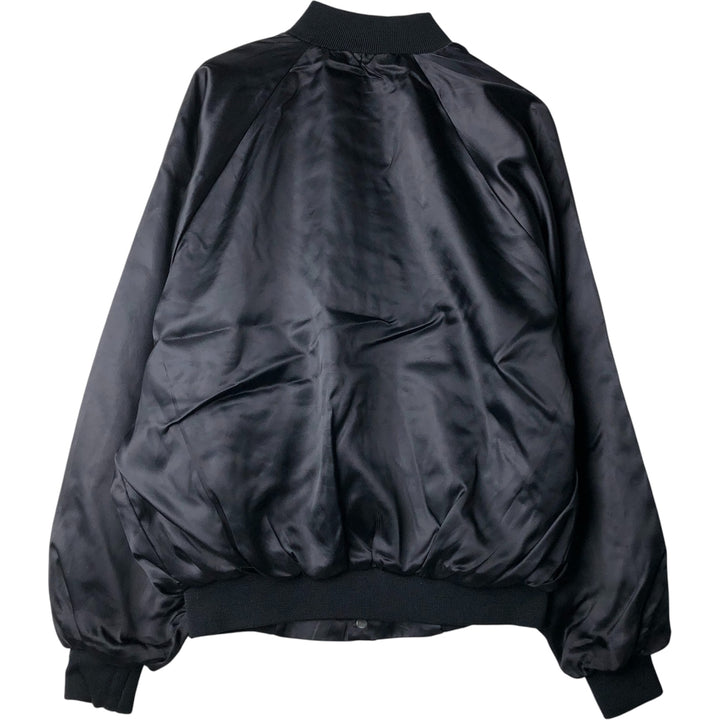 Vintage 90'S AUBURN nylon blouson, made in the USA, size L, men's Nylon black type Vintage Second Hand