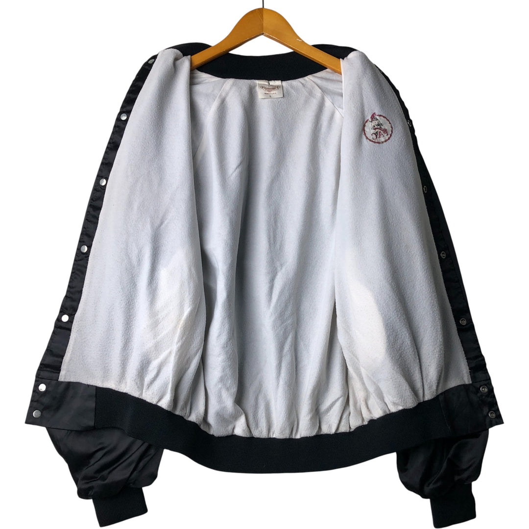 Vintage 90'S AUBURN nylon blouson, made in the USA, size L, men's Nylon black type Vintage Second Hand
