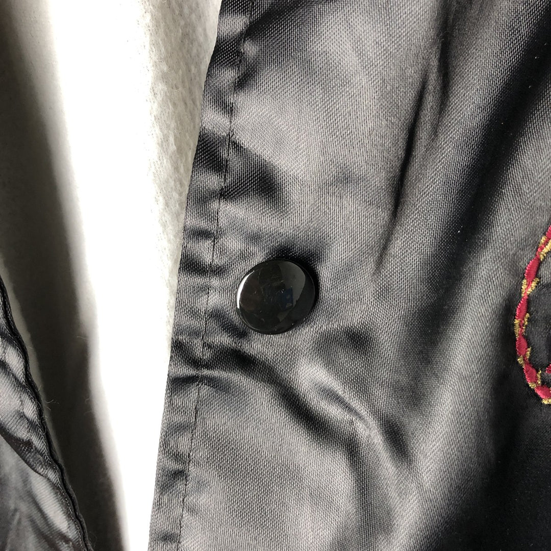 Vintage 90'S AUBURN nylon blouson, made in the USA, size L, men's Nylon black type Vintage Second Hand