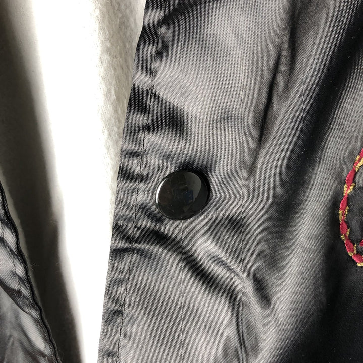 Vintage 90'S AUBURN nylon blouson, made in the USA, size L, men's Nylon black type Vintage Second Hand
