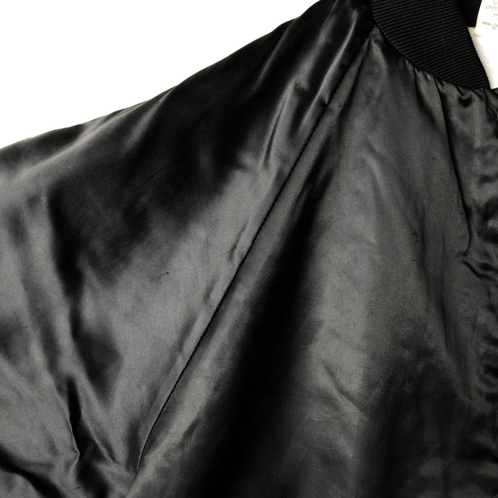 Vintage 90'S AUBURN nylon blouson, made in the USA, size L, men's Nylon black type Vintage Second Hand