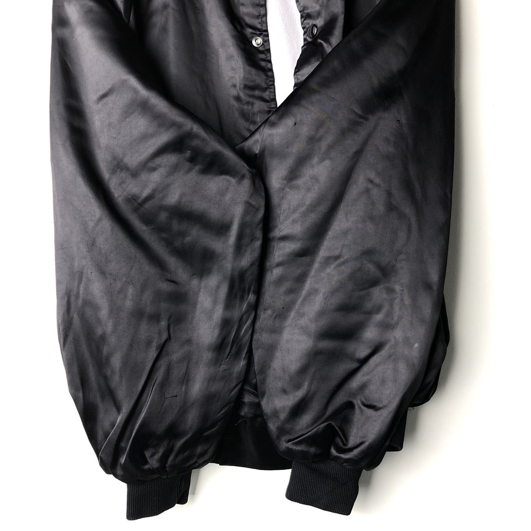 Vintage 90'S AUBURN nylon blouson, made in the USA, size L, men's Nylon black type Vintage Second Hand