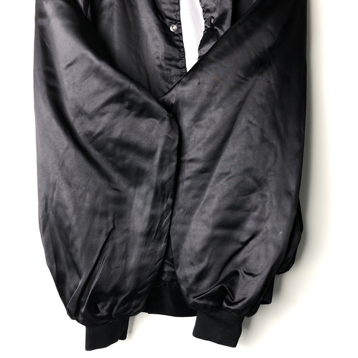 Vintage 90'S AUBURN nylon blouson, made in the USA, size L, men's Nylon black type Vintage Second Hand