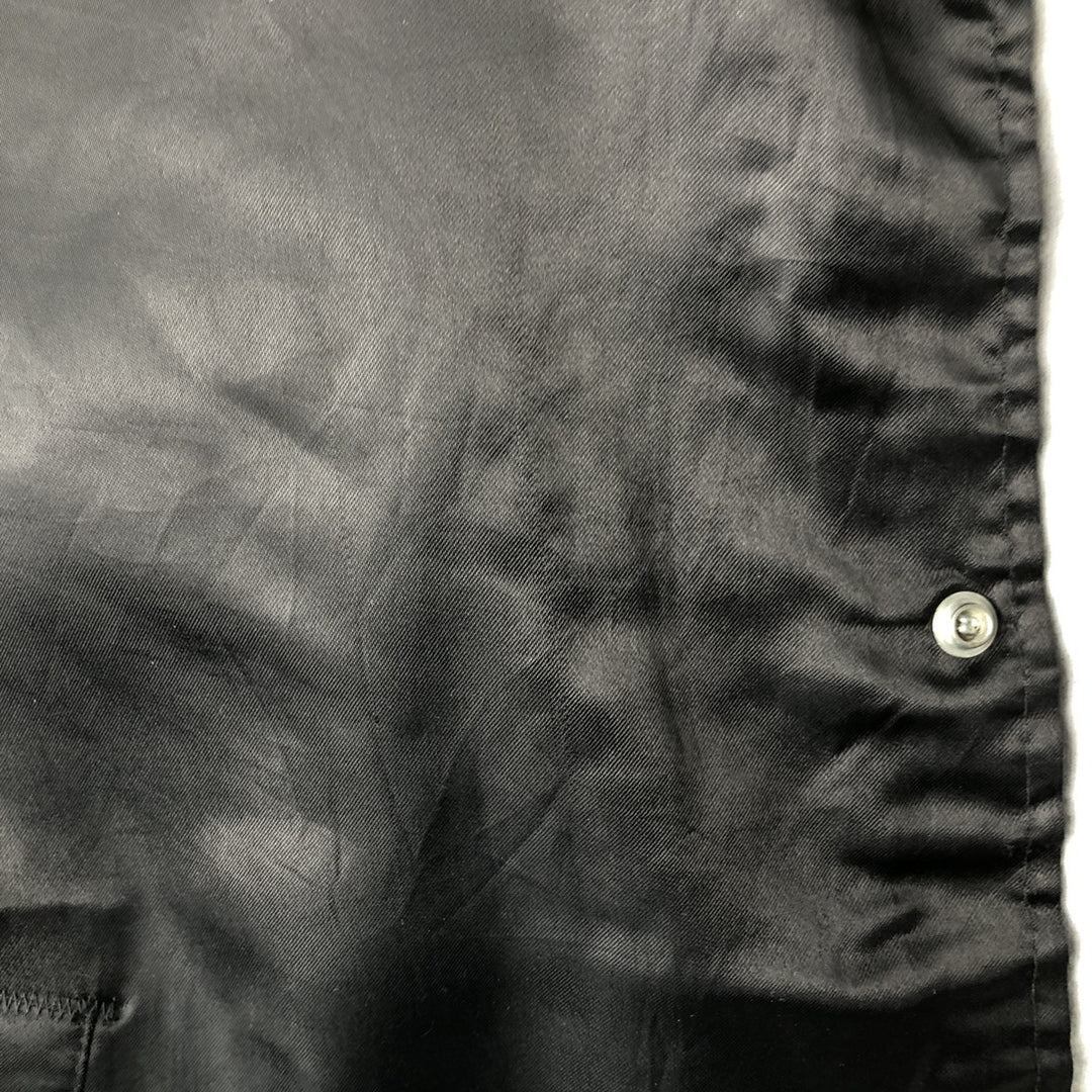 Vintage 90'S AUBURN nylon blouson, made in the USA, size L, men's Nylon black type Vintage Second Hand