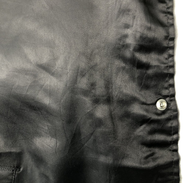 Vintage 90'S AUBURN nylon blouson, made in the USA, size L, men's Nylon black type Vintage Second Hand