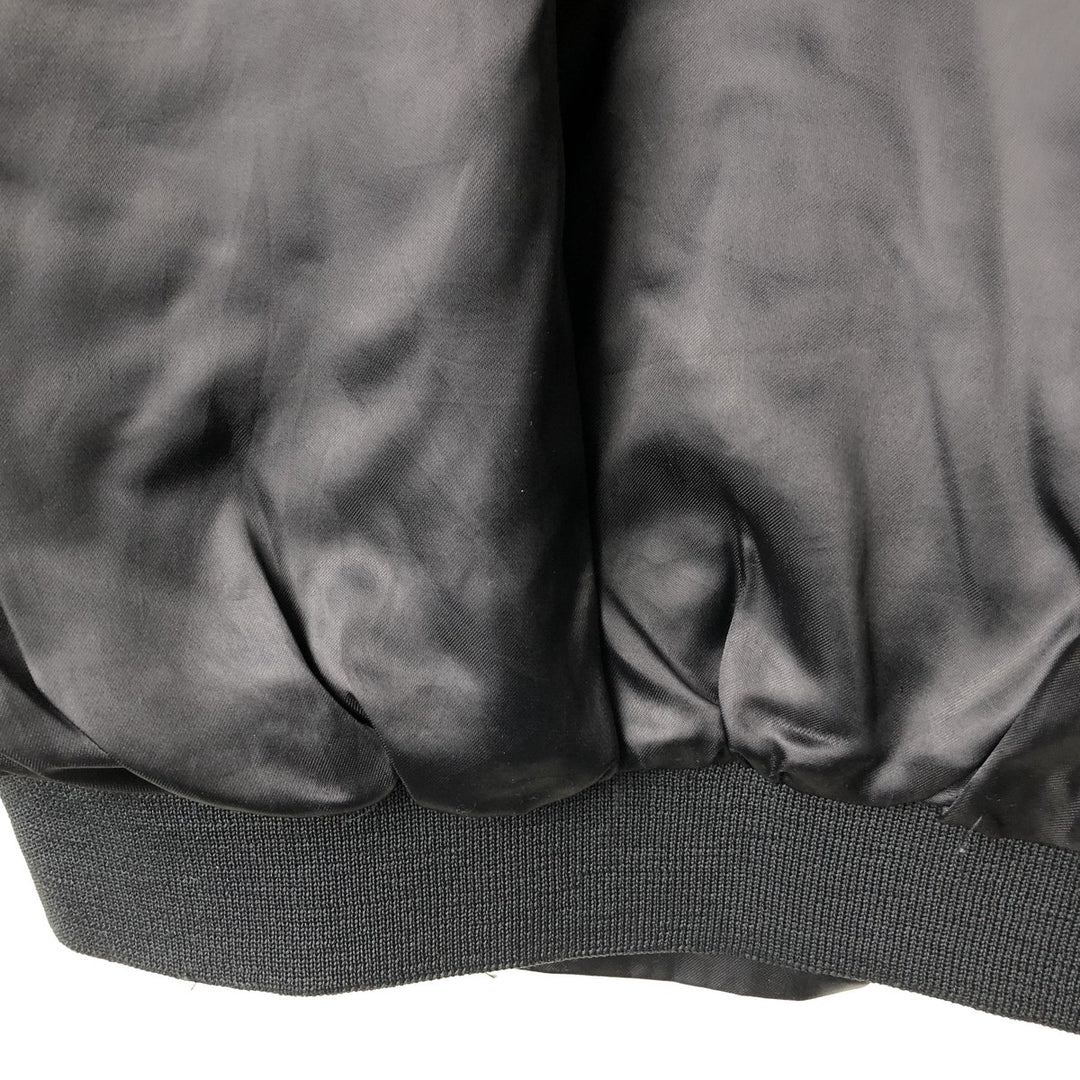 Vintage 90'S AUBURN nylon blouson, made in the USA, size L, men's Nylon black type Vintage Second Hand