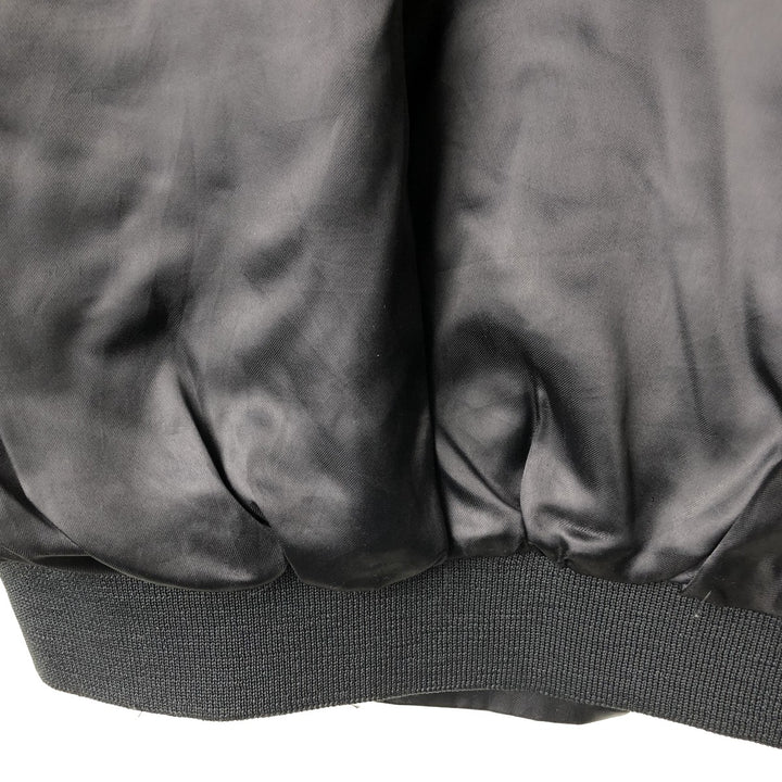 Vintage 90'S AUBURN nylon blouson, made in the USA, size L, men's Nylon black type Vintage Second Hand
