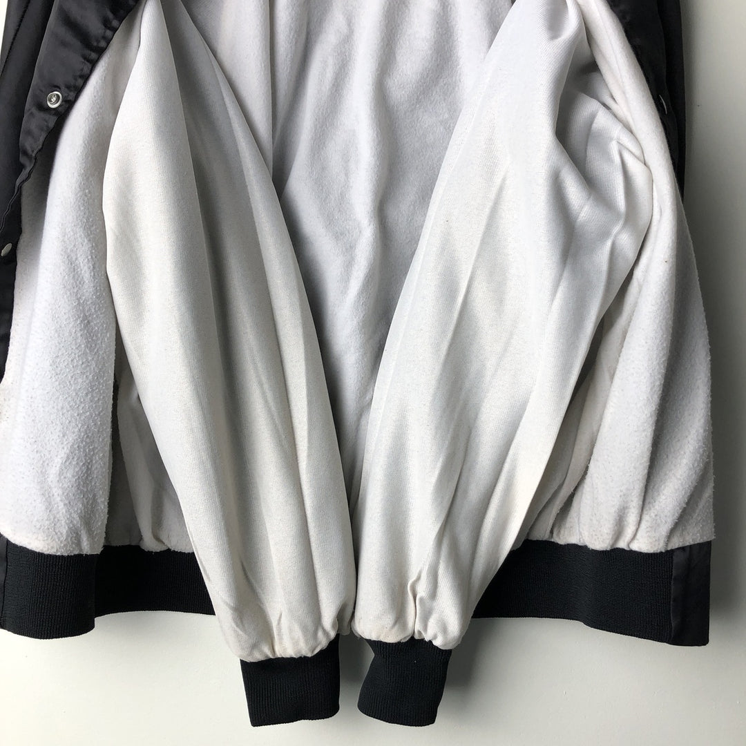 Vintage 90'S AUBURN nylon blouson, made in the USA, size L, men's Nylon black type Vintage Second Hand