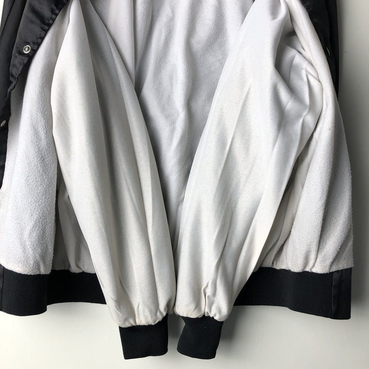 Vintage 90'S AUBURN nylon blouson, made in the USA, size L, men's Nylon black type Vintage Second Hand