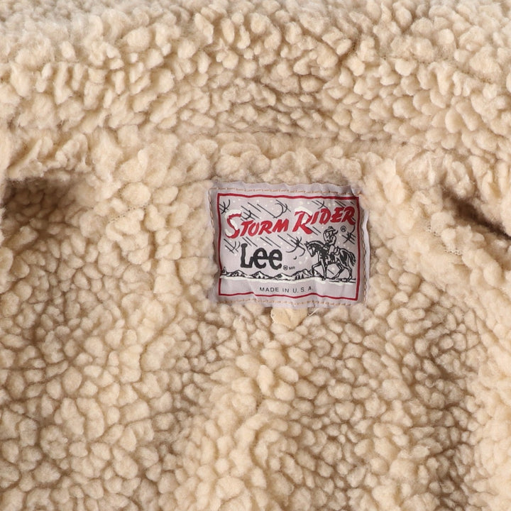 Vintage Lee STORM RIDER Storm Rider jacket/lunch coat from the 1970s-1980s, made in the USA, size L, men's. unclear Beige type Vintage Second Hand