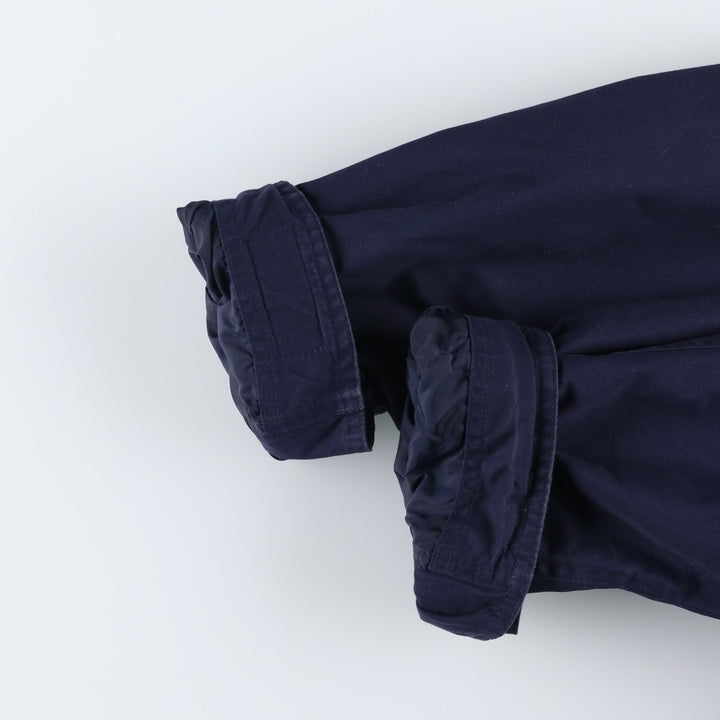 Vintage 80s-90'S Lands' End Zip-Up Jacket, Men's Size XL polyester navy blue type Vintage Second Hand