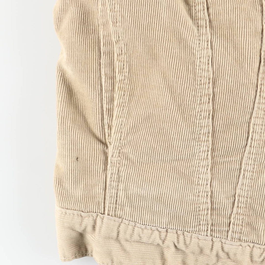2000'S Levi's Euro Model Trucker Jacket, Corduroy Boa Jacket, Men's Size L polyester Beige type Vintage Second Hand