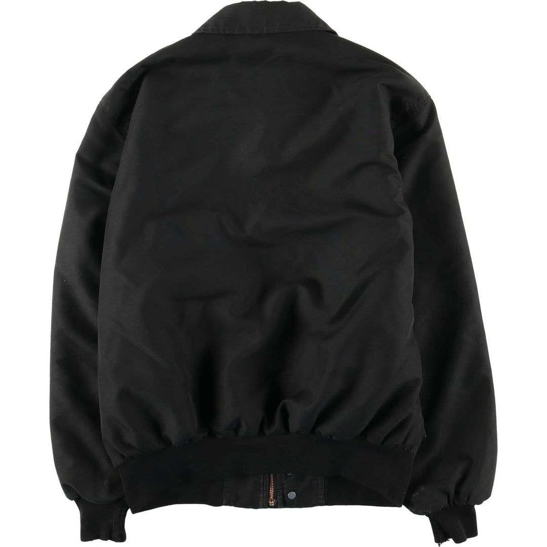 Vintage 80s-90'S SPORTSMASTER padded puffer jacket, made in the USA, size L, men's unclear black type Vintage Second Hand