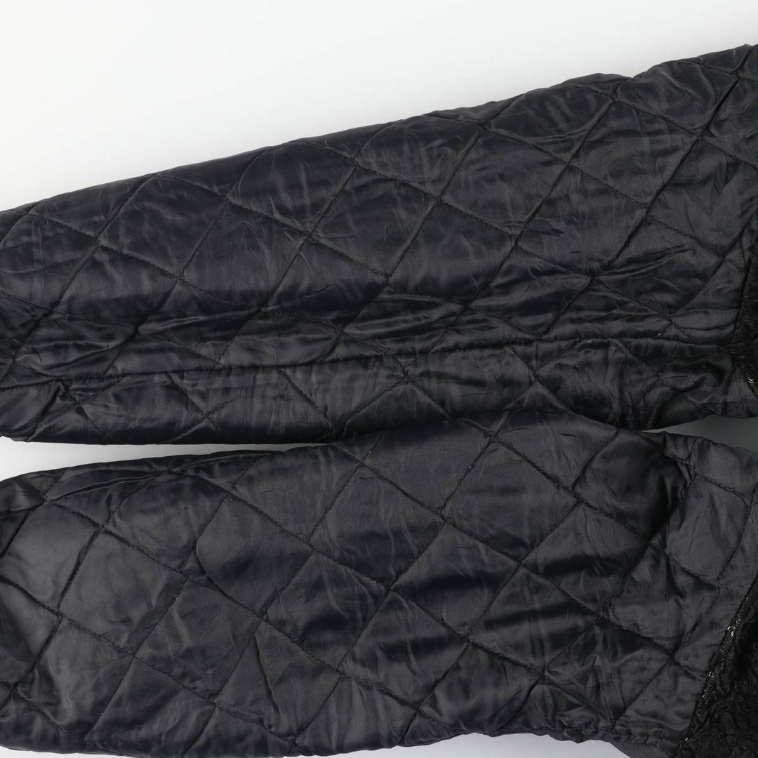 Vintage 80s-90'S SPORTSMASTER padded puffer jacket, made in the USA, size L, men's unclear black type Vintage Second Hand