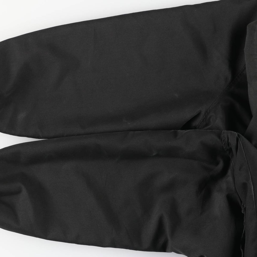 Vintage 80s-90'S SPORTSMASTER padded puffer jacket, made in the USA, size L, men's unclear black type Vintage Second Hand