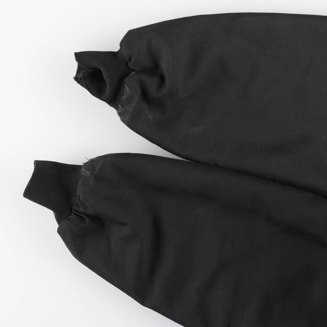 Vintage 80s-90'S SPORTSMASTER padded puffer jacket, made in the USA, size L, men's unclear black type Vintage Second Hand