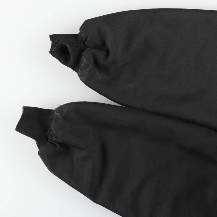 Vintage 80s-90'S SPORTSMASTER padded puffer jacket, made in the USA, size L, men's unclear black type Vintage Second Hand