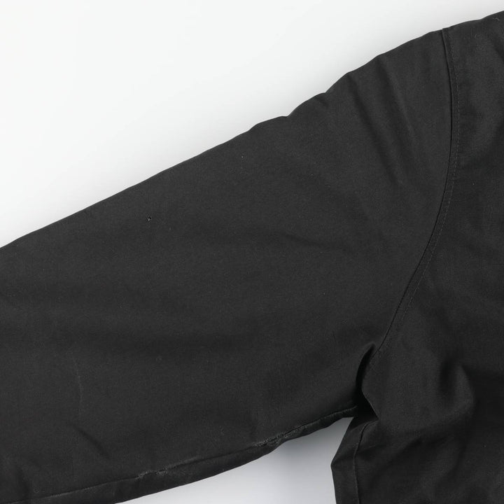Vintage 80s-90'S SPORTSMASTER padded puffer jacket, made in the USA, size L, men's unclear black type Vintage Second Hand