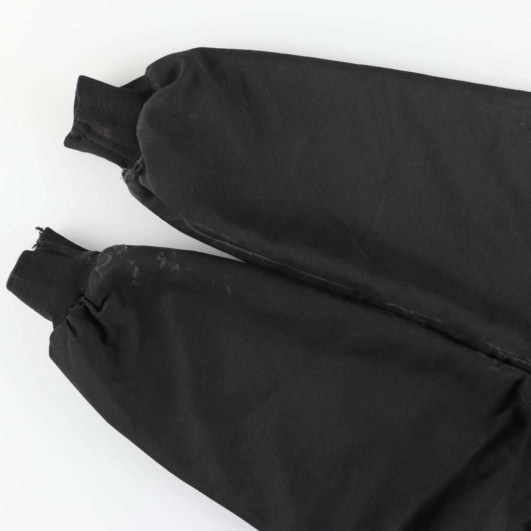 Vintage 80s-90'S SPORTSMASTER padded puffer jacket, made in the USA, size L, men's unclear black type Vintage Second Hand