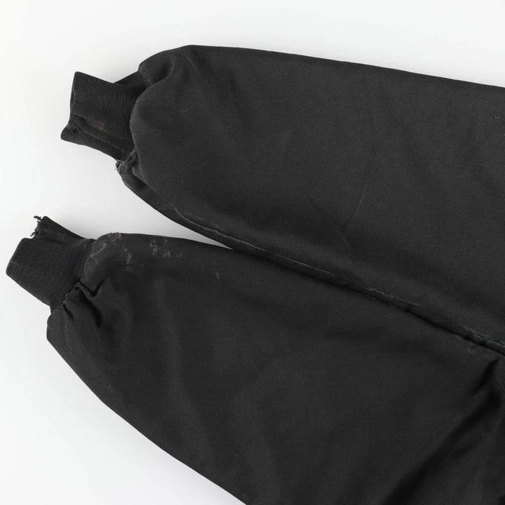Vintage 80s-90'S SPORTSMASTER padded puffer jacket, made in the USA, size L, men's unclear black type Vintage Second Hand