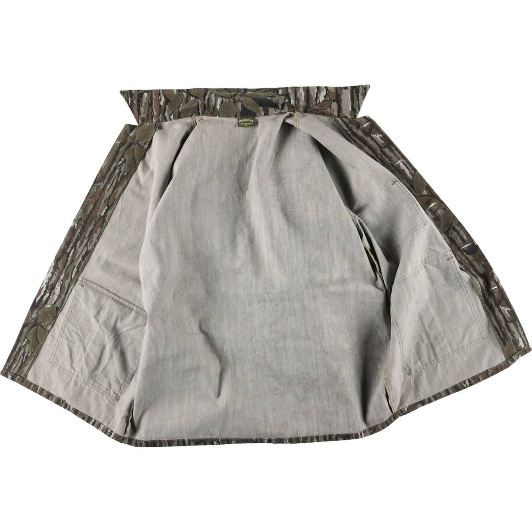 SPARTAN Camouflage Pattern Realtree Camo Hunting Jacket, Men's Size Medium unclear Khaki type Vintage Second Hand
