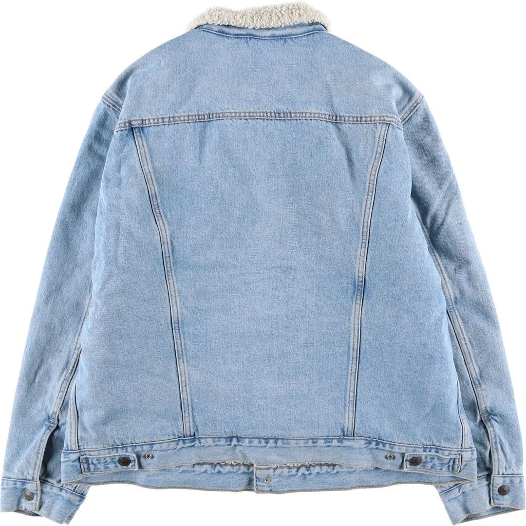 Levi's Padded Denim Jacket, Men's Size XL cotton blue type Vintage Second Hand