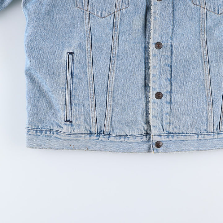 Levi's Padded Denim Jacket, Men's Size XL cotton blue type Vintage Second Hand