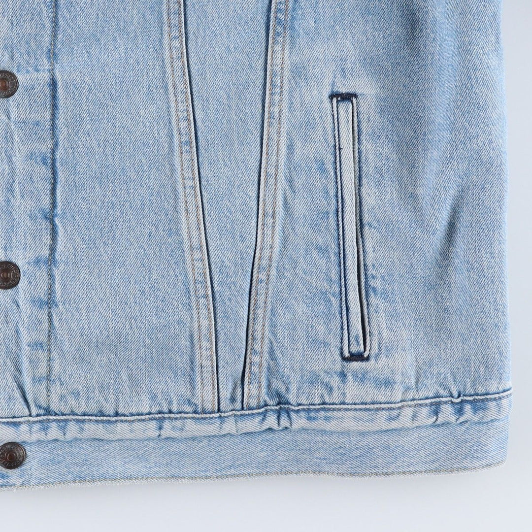 Levi's Padded Denim Jacket, Men's Size XL cotton blue type Vintage Second Hand